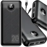 V&auml;line aku 20000mAh 20W QC 3.0 PD 3.0 USB C
