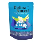 Koerakonservid Dolina Noteci Superfood vasika- ja lambalihaga, 300 g