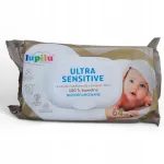 Lupilu Ultra Sensitive niisked salvr&auml;tikud, 72 tk, puuvillased