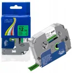 Brother TZe-731 lamineeritud lint, 12 mm, 8 m, roheline