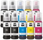 Tindikassett Epson EcoTank 104, sobib ET-2810, ET-2820, ET-2710, ET-2720, ET-2721, ET-4800 jaoks