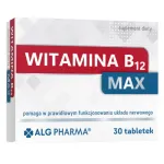 Vitamiin B12 MAX, 30 tabletti, ALG
