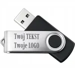 8 GB USB m&auml;lupulk TWISTER graveeritud 8 GB logoga