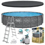&Otilde;uebassein Bestway 610 x 132 cm koos redeliga ja pumbaga 561KE