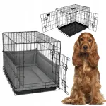 Koerakuut voodiga, 2-osaline komplekt, eL DOG PLAYPEN, 91x56 cm