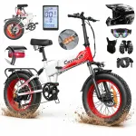 Elektriline t&otilde;ukeratas 1500W, 20Ah, 46 km/h, 20" rattad, h&uuml;draulilised pidurid, PL
