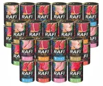 Dolina Noteci RAFI PREMIUM koerakonservide komplekt, 4 maitset, 20x800g