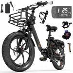 Elektrijalgratas Cheevalry, 250W, 48V, 20Ah, 20", laiad rattad