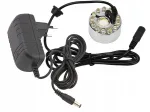 Auru generaator ja &otilde;huniisutaja RGB LED ionisaatoriga, 2in1 komplekt, toiteplokiga