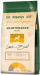 Kuivkoeratoit Fitmin Dog Mini Maintenance lambaliha ja veiselihaga, 12 kg