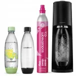 Vees&uuml;sindaja SodaStream Terra must Fuse Pineapple pudeliga