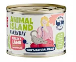 ANIMAL ISLAND konserveeritud kassitoit kalkuni- ja lambalihaga, 200 g
