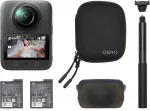 DJI Osmo 360 Essential Combo 8K kaamera 2 aku ja 1,2 m pulgaga