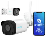 IP videovalvekaamera UNIARCH, Full HD, WiFi, liikumistuvastusega, SD-pesaga, IR kuni 30 m