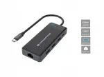CONCEPTRONIC 7-&uuml;hes USB-C dokkimisjaam 2x HDMI, 3x USB-A, GbE