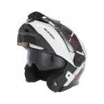 ACERBIS RIDER GRAPHIC 2206 modulaarne kiiver, must/valge, Dual Road