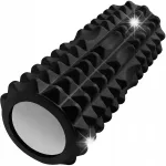 Jooga massaažirull Roller, must, 23570
