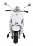 Laste t&otilde;ukeratas-motoroller Ramiz Vespa ROMA, valge