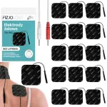 Elektroodid TENS/EMS, mustad, 5x5 cm, 16 tk