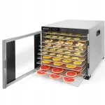 Toidukuivati Hendi 10 riiulit 1000W roostevaba teras 230V 35-75&deg;C
