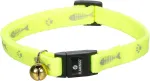 Kassi kaelarihm FLAMINGO Fluo kollane, 20&ndash;35 cm, 10 mm