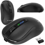 Juhtmevaba vaikne hiir, Bluetooth ja USB, &uuml;hendatav 3 seadmega