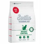 Kuivtoit kassidele Smilla Veterinary Diet Weight Control veiselihaga, 4 kg