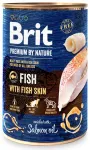 Koerte konservid Brit Premium by Nature kalaga ja kalanahaga, 400 g