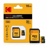 M&auml;lukaart Kodak microSD 16GB Class 10 U1 V10 SD-adapteriga fotokaameratele