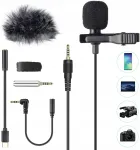 AGPTEK lavamikrofon USB-C-ga, sobib salvestamiseks telefoniga