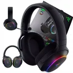 M&auml;nguk&otilde;rvaklapid Razer Barracuda X mikrofoniga, RGB- ja LED-valgustusega, PC-le