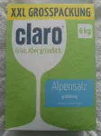 CLARO n&otilde;udepesumasina sool, 6 kg, j&auml;medad terad, Saksamaa