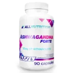 Toidulisand ALLNUTRITION Ashwagandha Forte 90 kapslit žen&scaron;enni sisaldav