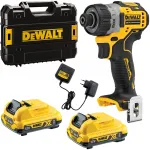 DeWALT DCF601D2 kruvikeeraja, 12 V, 2 x 2 Ah, kohvriga, m&ouml;&ouml;bli kokkupanekuks