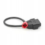 6-piniline OBD2 adapter mootorrattale Honda