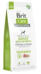 Brit Care Sustainable Adult Medium kuiv koeratoit kanaliha ja putukatega, 12 kg