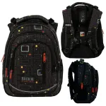 Laste koolikott PACMAN, 24 l, mitme sektsiooniga