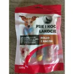 Canis Lupuss Duck Rollo maiused koertele ja kassidele, 100 g