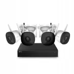 Videovalve komplekt IMOU, 4 WiFi kaamerat, 2MP, 1TB, CCTV-KIT-LITE
