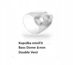 Kuuldeaparaadi pall-liigend BERNAFON, OTICON miniFit Bass 8 mm, topelt ventilatsiooniga, 1 tk.
