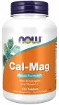 Toidulisand NOW Foods Cal-Mag B-kompleksi ja C-vitamiiniga, 100 tabletti