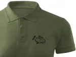 Meeste suvine KARP polo s&auml;rk, suurus L, khaki v&auml;rv
