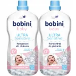 Beebiriiete pesupehmendaja Bobini, h&uuml;poallergeenne, 2 x 1,8 l, 100 pesukorda