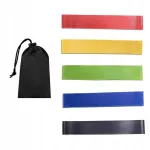 SPORTECH F vastupanutugevuse kummikomplekt, 5 tk, 60x5 cm, 2080x4,5x13 mm