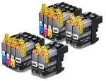 Tindikassetid BROTHER LC123 XL, 12 tk, DCP-J552DW, DCP-J752DW, DCP-J132W printeritele