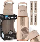 Veepudelifilter 4 FitMania Dafi Solid 0,5 cappuccino kassettidega