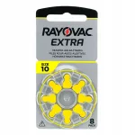 Rayovac 10 kuuldeaparaadi patareid, 105 mAh, 8 tk.