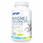 Toidulisand SFD ORGAANILINE MAGNEESIUM + VITAMIIN B6 (P-5-P) 180 tabletti laktaattsitraat