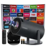 LED mini projektor, Full HD, WiFi, Android, must