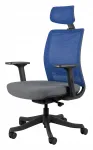 Kontoritool ZUREYA, hall, ergonoomiline, v&otilde;rgust, 130 kg